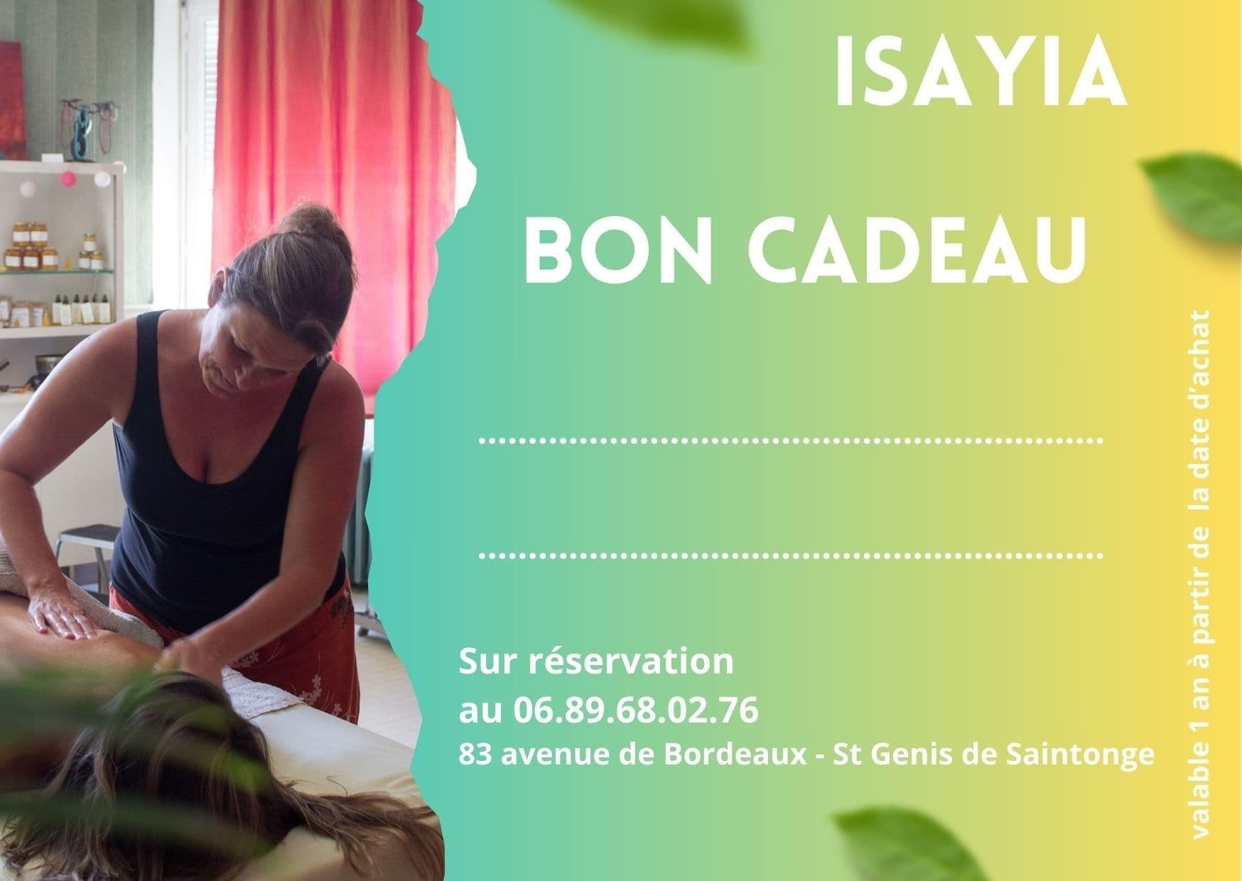 Bon cadeau ISAYIA
